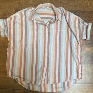 Madewell button up shirt